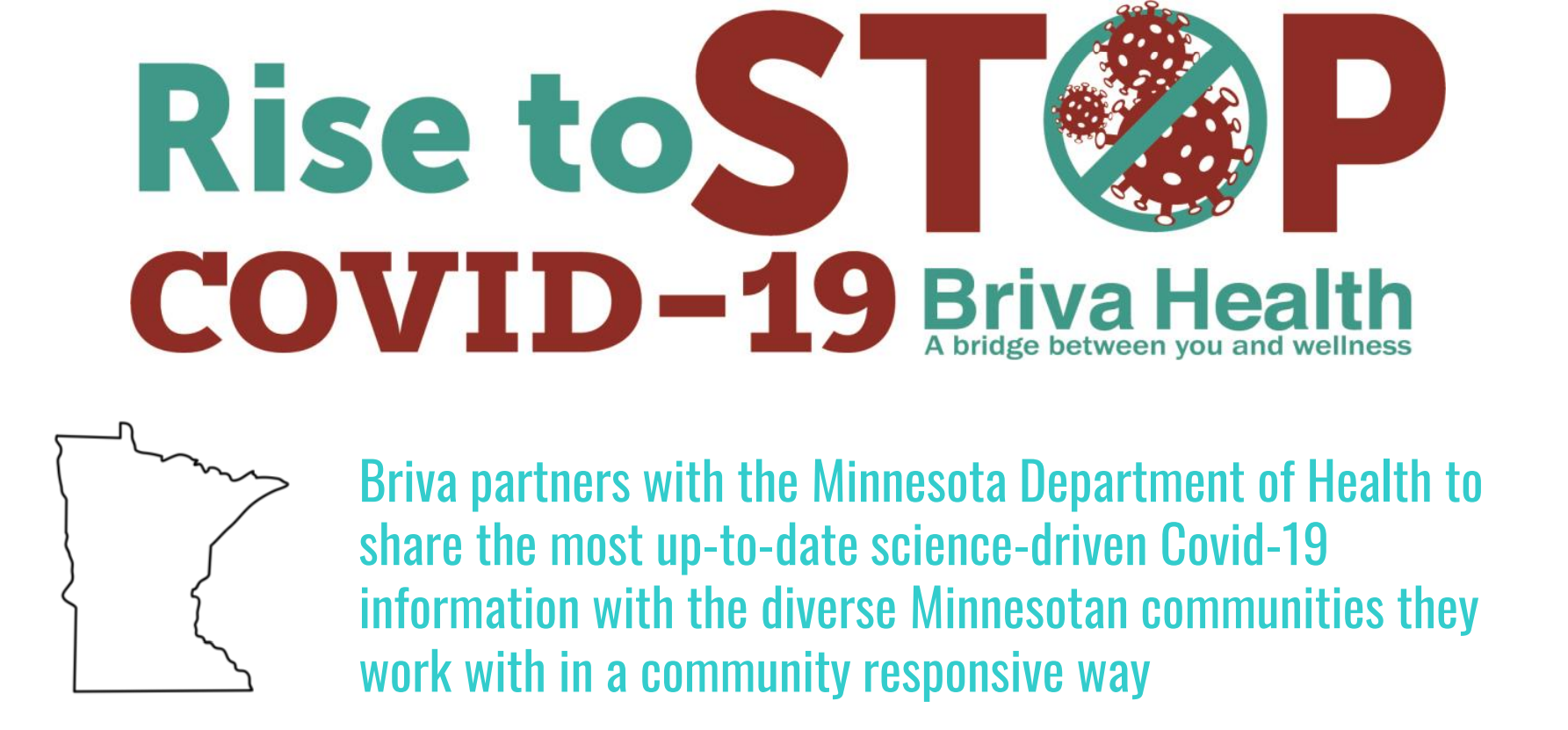 rise to stop covid with MN dept of health