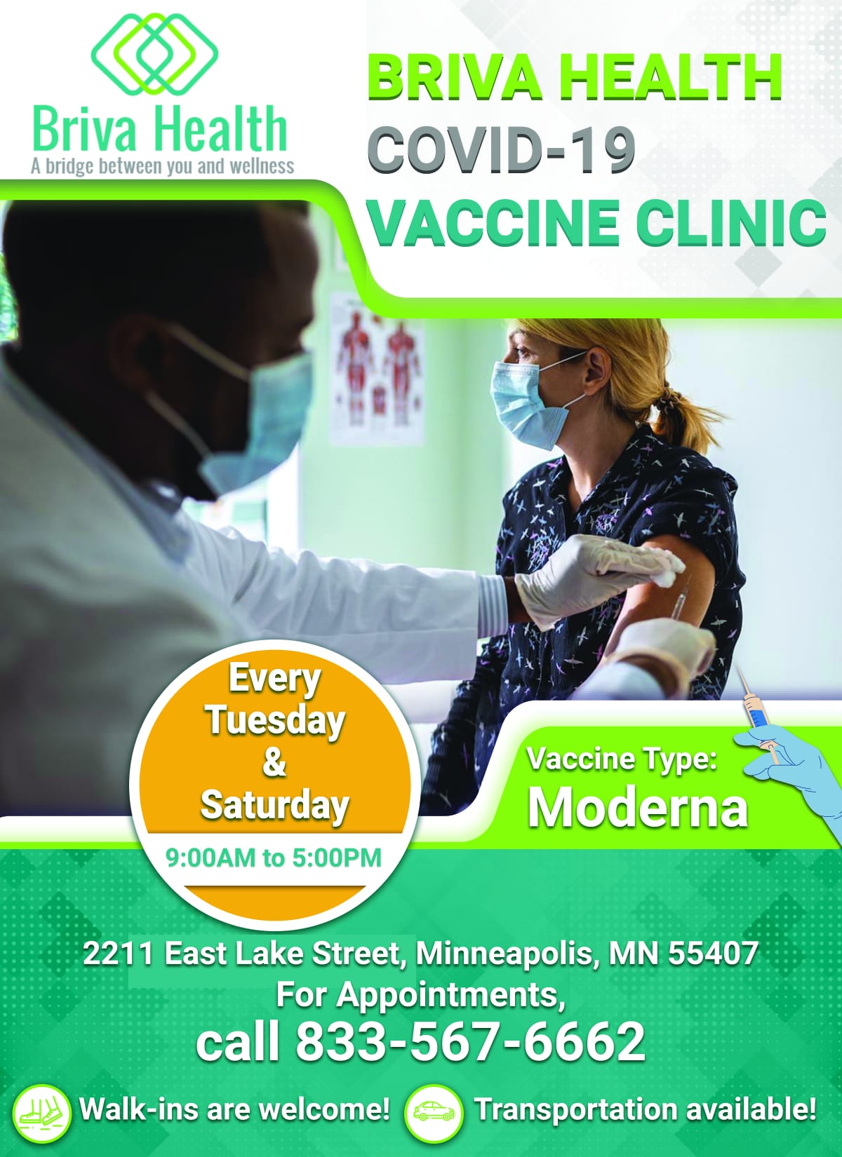 COVID-19 Vaccine Clinic and Support